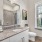 bright bathroom with large window