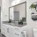 bathroom with ample lighting