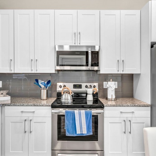 bright, open concept kitchen